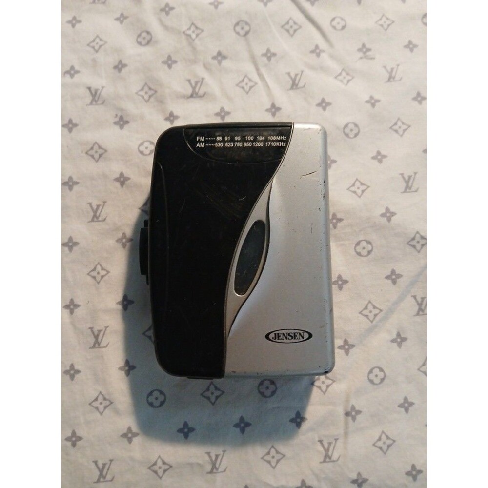 Vintage 90s Jensen SCR-68B Walkman Cassette Player